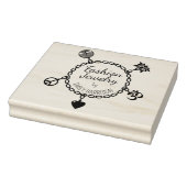Maak je eigen Mode sieraden groot Rubberstempel (Stempel)