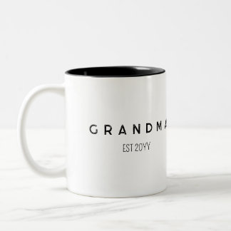 maak je eigen Modern Love You Opa Tweekleurige Koffiemok