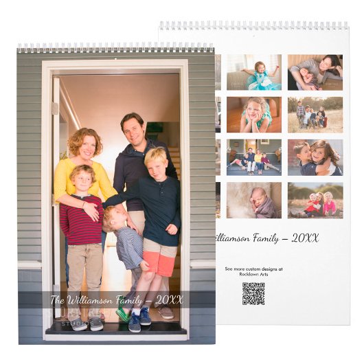 Maak je eigen moderne foto kalender