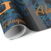 Maak je eigen moderne & gepersonaliseerde naampatr cadeaupapier (Rol Hoek)