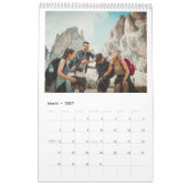 Maak je eigen moderne leuke foto van beste vriende kalender (Mar 2027)