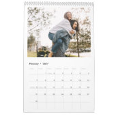 Maak je eigen moderne leuke foto van beste vriende kalender (Feb 2027)