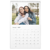 Maak je eigen moderne leuke foto van beste vriende kalender (Jan 2027)