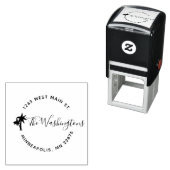 Maak je eigen moderne, op maat gemaakte retouradre  zelfinktende stempel (In situ)