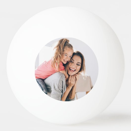 Maak Je Eigen Moederdag Geschenk Met Foto Pingpongbal (Voorkant)