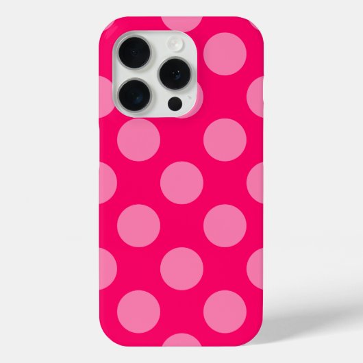 Maak Je Eigen Monochromatische Stippenpatroon Case-Mate iPhone Case (Achterkant)