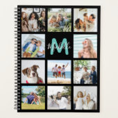 Maak Je Eigen Monogram Foto Collage Planner (Voorkant)