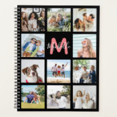Maak Je Eigen Monogram Foto Collage Planner (Voorkant)