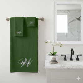 Maak Je Eigen Monogram Kleur Match Turquoise Bad Handdoek