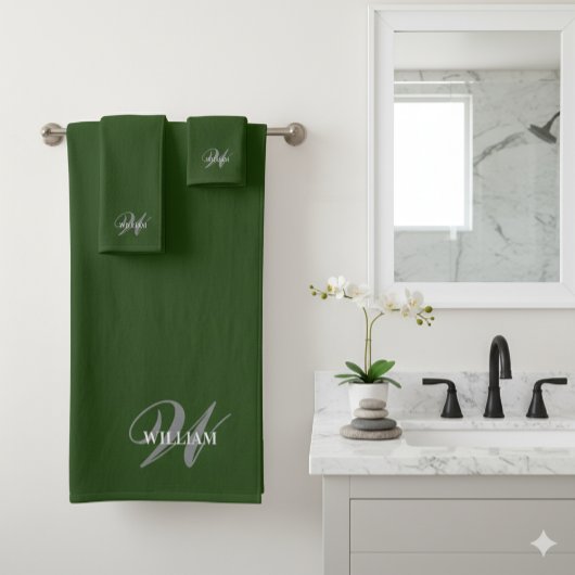Maak Je Eigen Monogram Kleur Match Turquoise Bad Handdoek