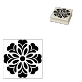Maak Je Eigen Mooie Bloem Mandala Rubberstempel (Gestempeld)
