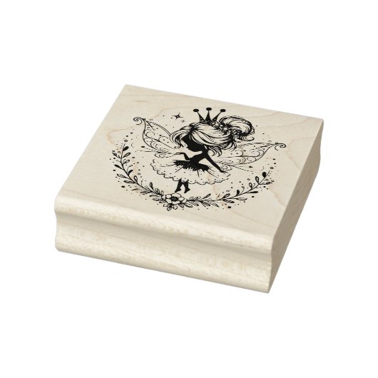Maak Je Eigen Mooie Bloemblaadjes Feeënprinses Rubberstempel (Stempel)