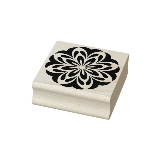 Maak Je Eigen Mooie Bloesem Mandala Rubberstempel (Stempel)