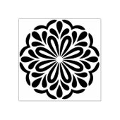 Maak Je Eigen Mooie Bloom Mandala Rubberstempel (Afrduk)