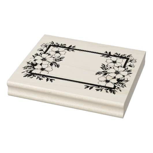 Maak Je Eigen Mooie Kersenbloesem Bloem Frame Rubberstempel (Stempel)