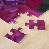 Maak Je Eigen Mooie Roze Bloem Legpuzzel (Zijkant)