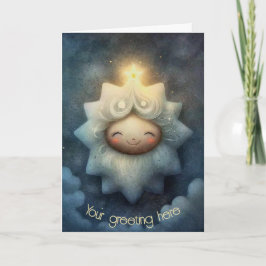 Maak je eigen Mooie Sterrenhemel Feestdagen Kaart
