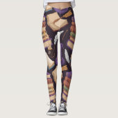 Maak Je Eigen Mooie Toverschoolmaterialen Leggings (Voorkant)