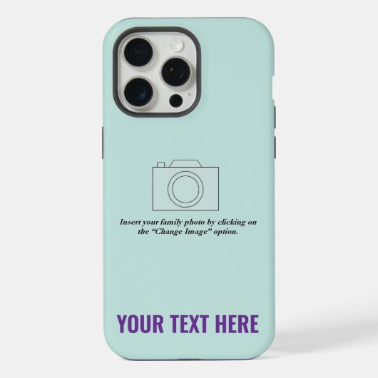 Maak je eigen Moonlight Jade Pastel  iPhone Hoesje (Achterkant)