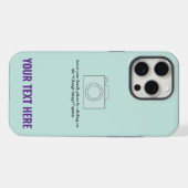 Maak je eigen Moonlight Jade Pastel  iPhone Hoesje (Achterkant horizontaal)