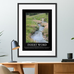 Maak Je Eigen Motivatieposter Poster