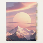 Maak Je Eigen Motiverende Citaat-Zonsondergang Ber Planner (Achterkant)