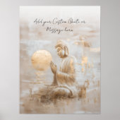 Maak Je Eigen Motiverende Quote- Buddha Poster (Voorkant)