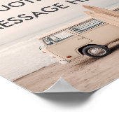 Maak Je Eigen Motiverende Spreuk - Kust Surfen Poster (Hoek)