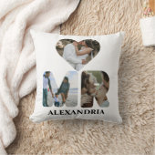 Maak je eigen Mr en Mrs foto Passend paar Kussen (Deken)