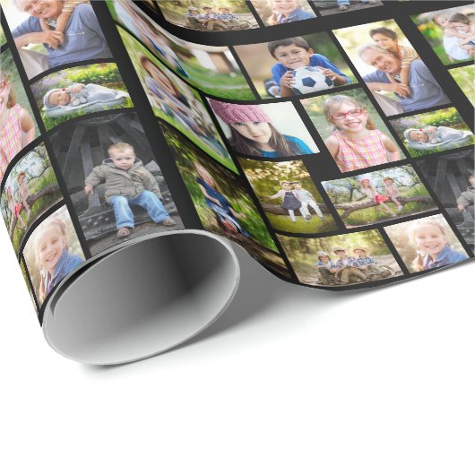 Maak Je Eigen Multi Foto Collage Cadeaupapier (Rol Hoek)