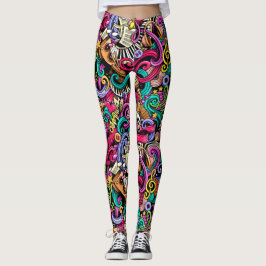 Maak je eigen MUZIEK 2 Pop Mode Leggings