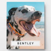 Maak Je Eigen Naam Foto Fotoplaat (Voorkant)