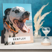 Maak Je Eigen Naam Foto Fotoplaat (Zijkant)