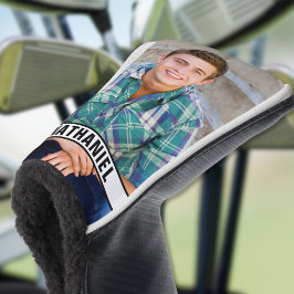 Maak Je Eigen Naam Monogram Foto Golfheadcover