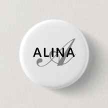 Maak je eigen naam monogram ontwerp 1¼ Rond