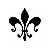 Maak je eigen Narren Fleur De Lis Rubberstempel (Afrduk)
