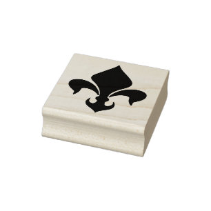 Maak je eigen nautische Fleur de Lis Rubberstempel