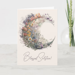 Maak Je Eigen Nevelige Lente Bloemstuk Halve Maan Feestdagen Kaart