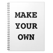 MAAK JE EIGEN NOTITIEBOEK (Voorkant)