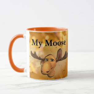 Maak je eigen onderschrift - Gele Mok