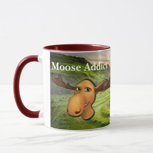 Maak je eigen onderschrift - Groene Mok (Links)