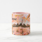 Maak je eigen onderschrift - Roze Mok (Midden)