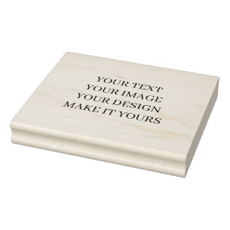 Maak je eigen ontwerp 10 x 13 cm rubberstempel