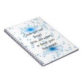 Maak je eigen ontwerp aangepaste foto en tekst spi notitieboek (Rechterzijde)