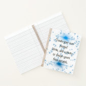 Maak Je Eigen Ontwerp Aangepaste Foto & Tekst Spir Notitieboek (Binnen)