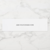 Maak Je Eigen Ontwerp Afpelbare Sticker (Enkel label)