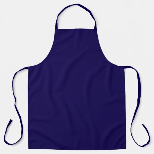 Maak Je Eigen Ontwerp All-Over Print Grote Schort (Voorkant)