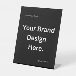 Maak Je Eigen Ontwerp en Druk een Sokkelbord Af Reclamebord Met Voetstuk