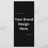 Maak Je Eigen Ontwerp en Druk Plat Menu Af (Achterkant)