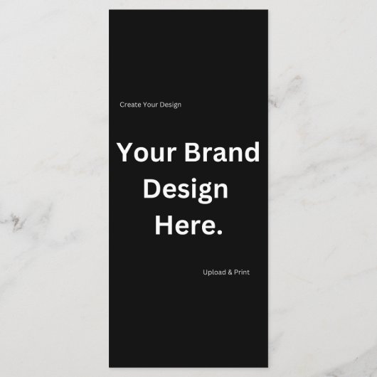 Maak Je Eigen Ontwerp en Druk Plat Menu Af (Achterkant)